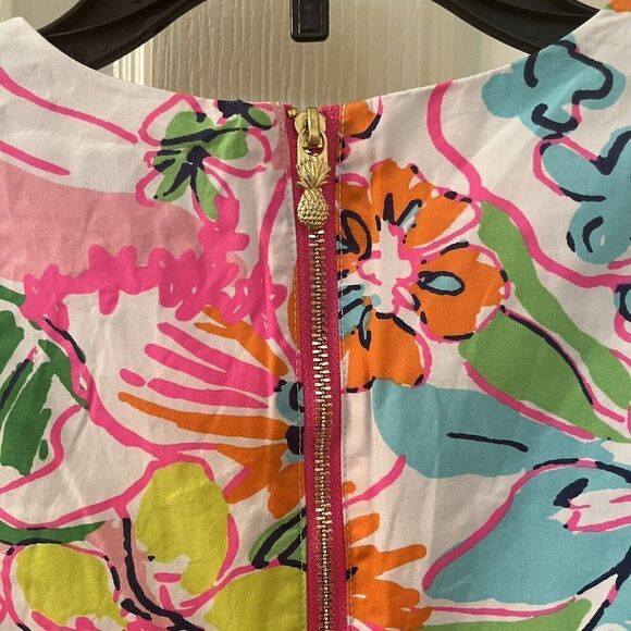 Lilly Pulitzer for Target Nosie Posey Floral Shift Dress Girls Size XS 4-5 NWT - Picture 10 of 10